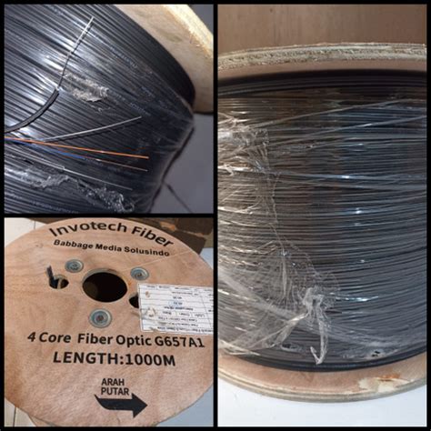 Jual Dropcore 4 core 3 seling fiber optic dropcore 4core 3seling ...