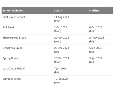 Washoe School District 2023-2024 Calendar With Holidays