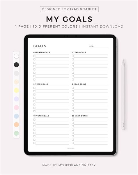 Image result for Goal Setting Planner Notebook