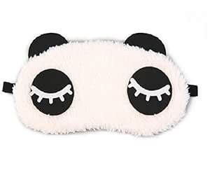 Buy Jenna Eyelashes Panda Sleeping Eye Mask, White, 40.82g Online at ...
