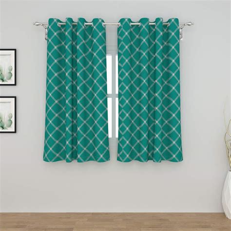 Buy Home Centre Griffin Printed Blackout Window Curtain Pair - 120 x ...