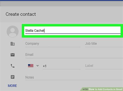 Image result for Adding Contacts Gmail