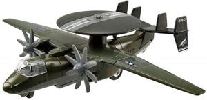 Play King Air Force AWACS Radar Aircraft Plane, Die Cast Metal Children ...