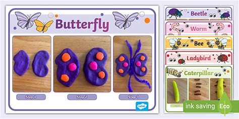 Modelling Dough Insect Mats | EYLF | Science | Parents