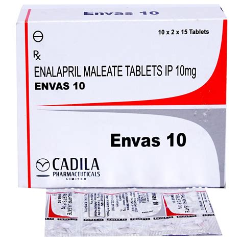 Envas 10 Tablet | Uses, Side Effects, Price | Apollo Pharmacy