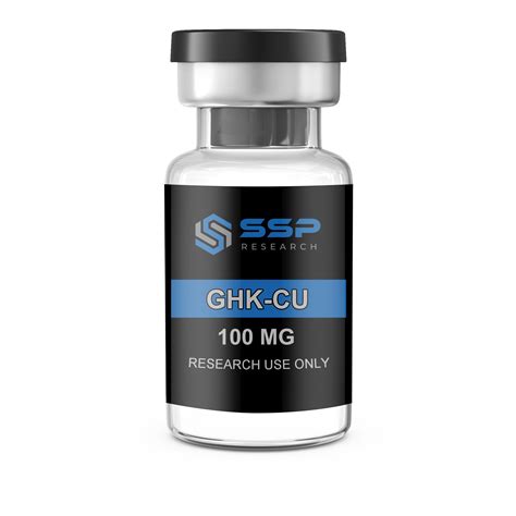 GHK-Cu 100mg | Copper Peptide for Skin & Tissue Repair – SSP Research