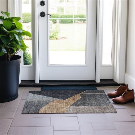 Addison Rugs Chantille Indoor/Outdoor Transitional Modern Charcoal ...