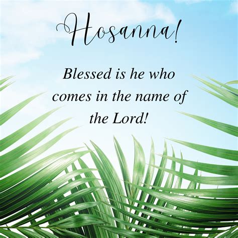 Palm sunday blessing quotes with images pictures – Artofit