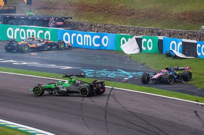 Piastri takes blame for F1 Brazil GP sprint crash after Russell points ...