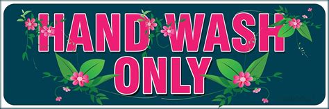 SIGNOOGLE Hand Wash Only Techniques Coronavirus Outbreak Safety ...