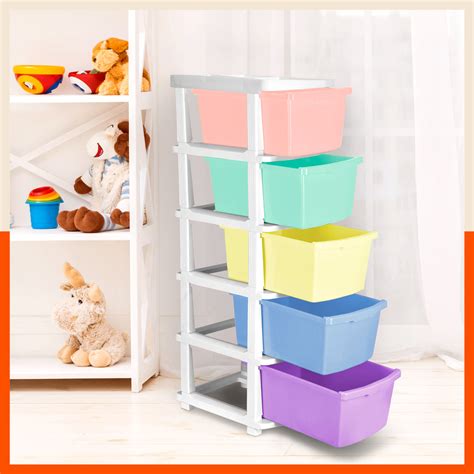 Stomo 5 Drawer Multi-Purpose Storage Organizer for Home and Office ...