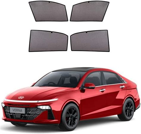 DS ENTERPRISE Car Window Sun Shade/Curtain for Hyundai Verna 2023 and ...