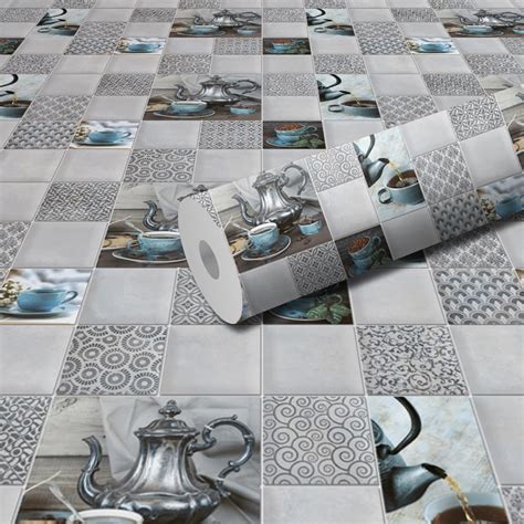Decor1ders Self Adhesive Wallpaper for Kitchen Wall | Size (200x40) Cm ...