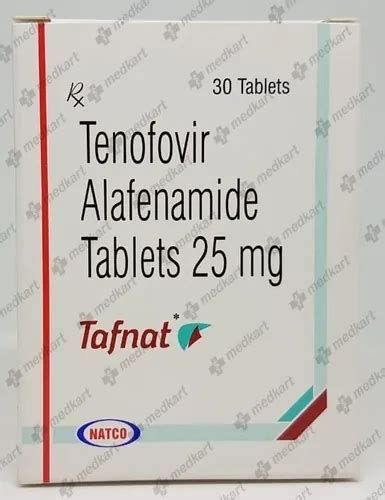 TAFNAT 25MG TABLET 30'S Price, Uses, Side Effects & Substitutes | Medkart