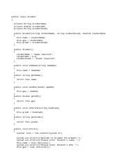 Store Student Details Using Java 的图像结果