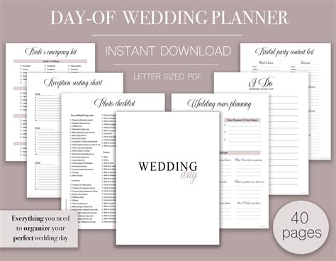Wedding day binder template 60 photos - Astyledwedding.com