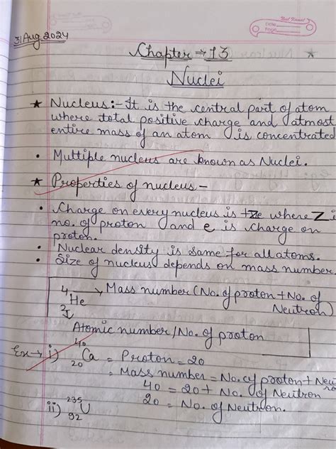 Nuclei Chapter Class 12 的图像结果