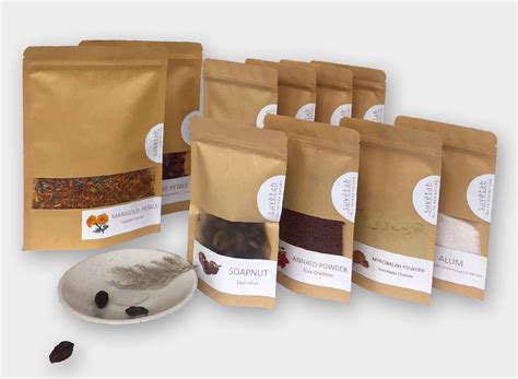 Buy Natural Dyes Ingredients Kit Online at Best Price | Suvetah