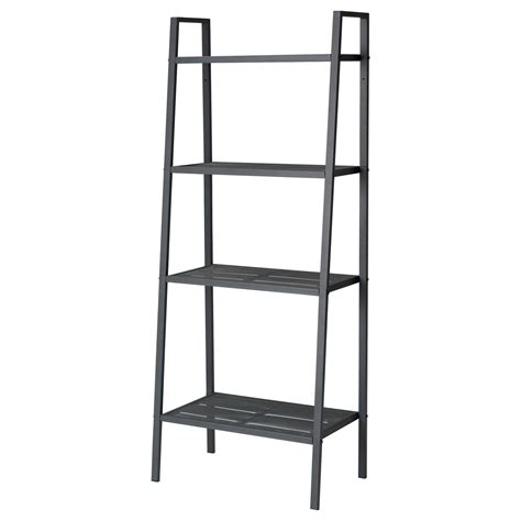 LERBERG shelf unit, dark grey, 60x148 cm (235/8x581/4") - IKEA