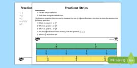 Fractions Cut Outs