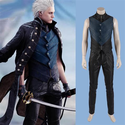 Vergil From Devil May Cry Costume Carbon Costume DIY, 44% OFF