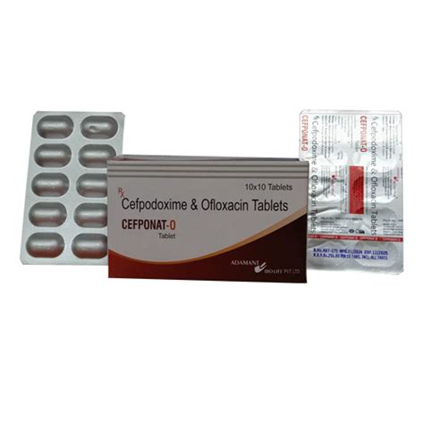 Cefponat 0 - Cefpodoxime & Ofloxacin Tablets - Access Life Science