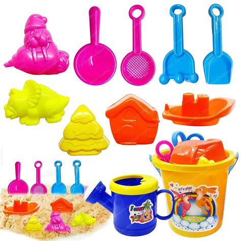 Plastic Beach Castle Water Tools Toys Sand Game - Kids Beach Toys, San ...
