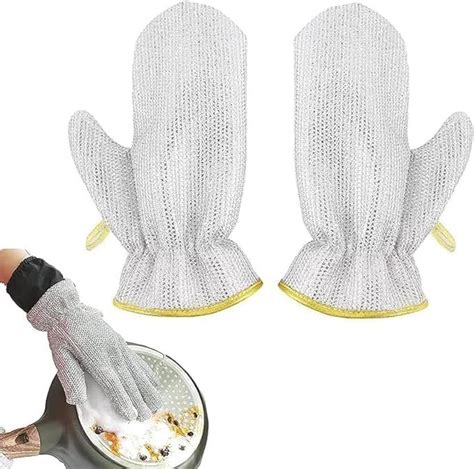 VIVID Wire Dishwashing Gloves Kitchen Cleaning Household Cleaning Tools ...