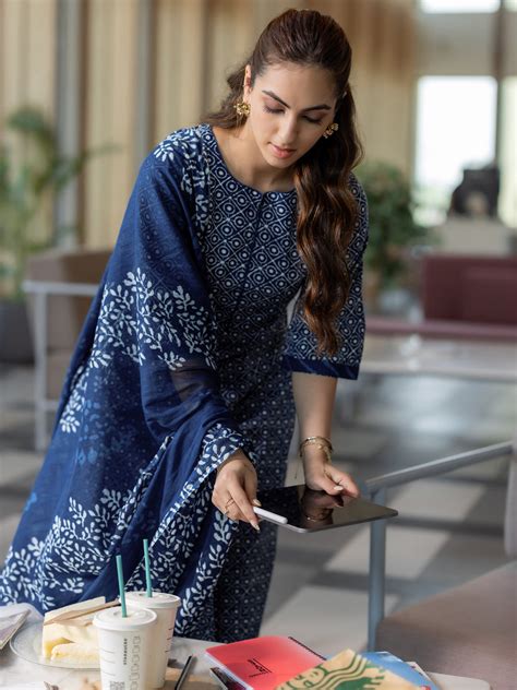 Indigo Collection - Buy Indigo Colour Dresses Online in India | Libas