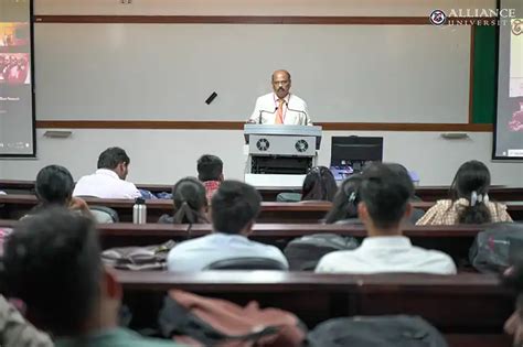 Workshop on Business Model Canvas at Alliance University