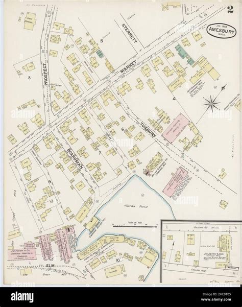 Amesbury massachusetts map hi-res stock photography and images - Alamy