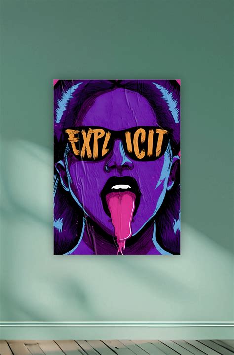 Girl Explicit Poster || Aesthetic – GeekyGallery