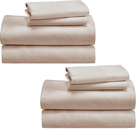 Amazon.com: California Design Den 100% Cotton 2-Pack Sheets Set for ...