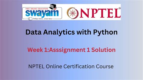 NPTEL Python for Data Science Week1 Answers 的图像结果