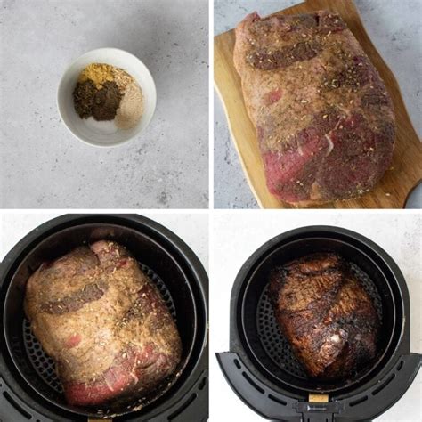 how long to cook sliced beef in air fryer