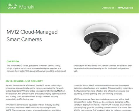 Meraki Smart Camera Suppliers, Meraki Smart Camera Dealer Partner Delhi ...