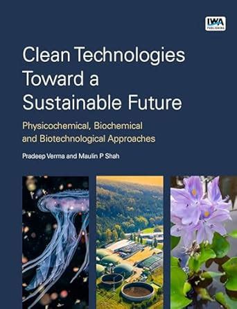 Clean Technologies Toward a Sustainable Future: Physicochemical ...