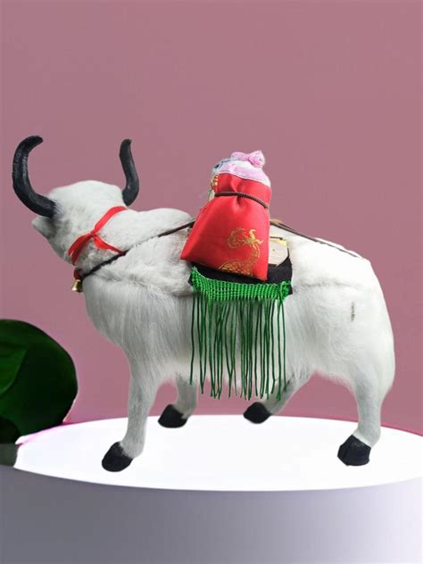 White Ladakh Yak | Yak 12 inches | Home Decorations