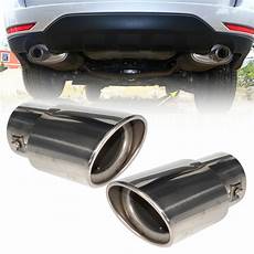 Subaru Muffler by 2pcs 2 5 Quot 63mm Chrome Exhaust Muffler Tip Pipe For Subaru Muffler
