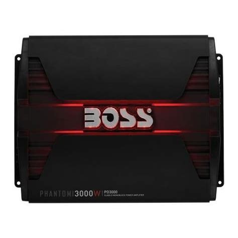 Buy Boss Audio PD3000 Boss PHANTOM 3000 Watts, Class D Monoblock Power ...