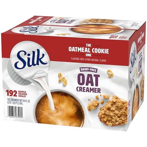 Silk Oatmeal Cookie Oatmilk Creamer, Dairy Free, Vegan, Gluten Free ...