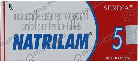Buy Natrilam 1.5/5mg Strip Of 10 Tablets Online at Flat 15% OFF | PharmEasy