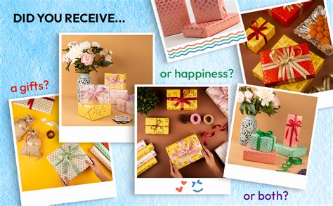 Birch & Co. Gift Wrapping Paper Sheet - Premium Design Paper for ...