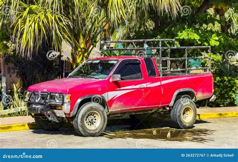 Various Mexican Pickup Trucks Cars 4x4 Off-road Vehicles Mexico Editorial Photography - Image of ...
