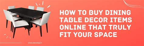 Shop Dining Table Decor Items Online for Effortless Styling – DeoDap