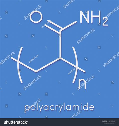 Image result for Polyacrylamide Chemical Structure