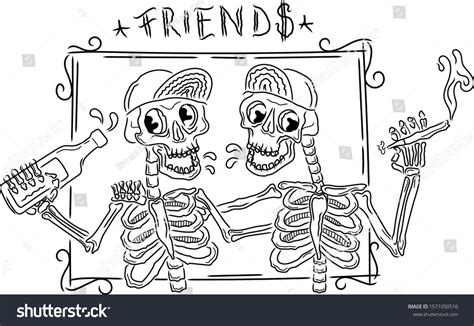 Skeleton Hug: Over 181 Royalty-Free Licensable Stock Vectors & Vector ...