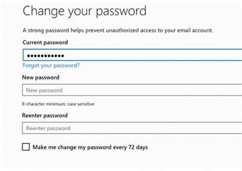 Image result for Create a New Password Microsoft