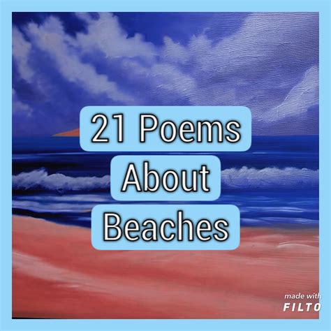 8 Poems About The Beach. — — — — — — — — — — —See All 21 Beach… | by ...