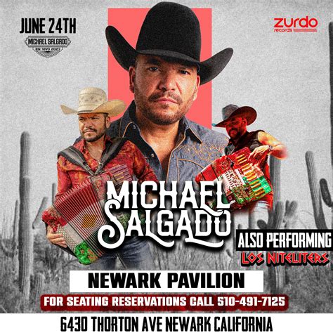 Michael Salgado Live at Newark Pavilion in Newark California ...